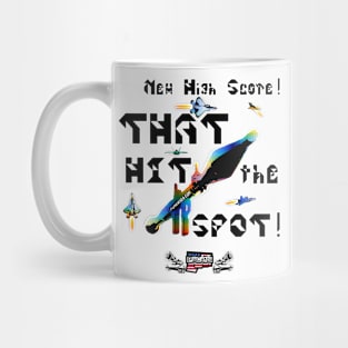 RPG: That Hit the Spot, v. Black Text Mug